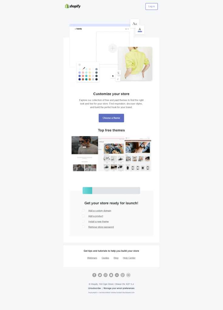 shopify onboarding email 4