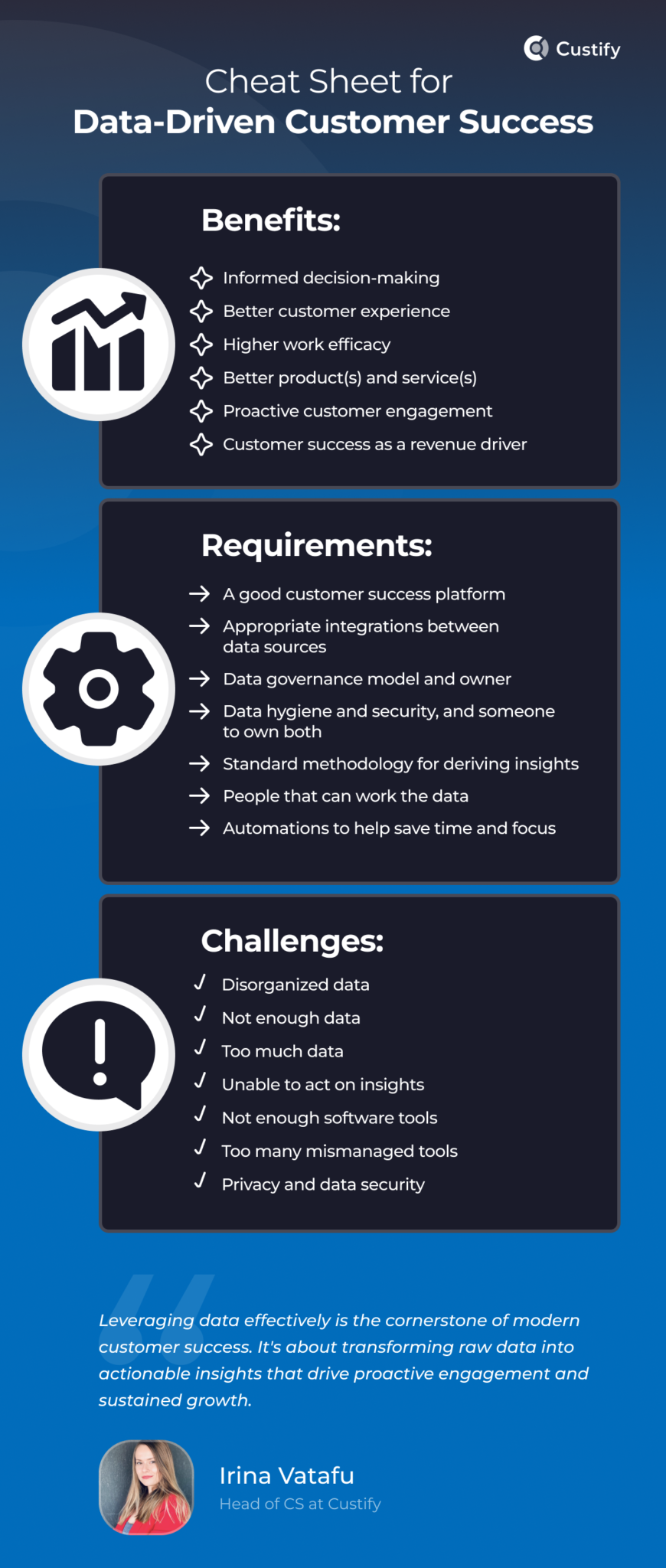 The Secret to DataDriven Customer Success eGuide Custify Blog