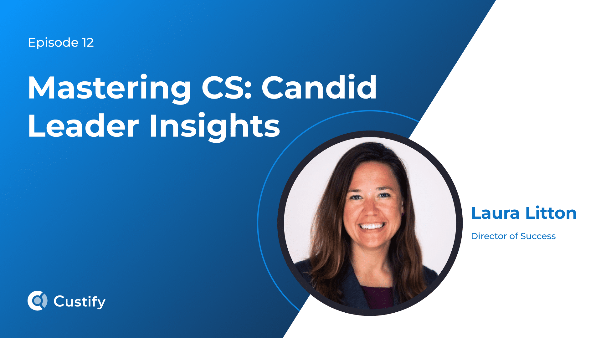 Mastering CS – Canding Leader Insights – Ep 12 – Laura Litton
