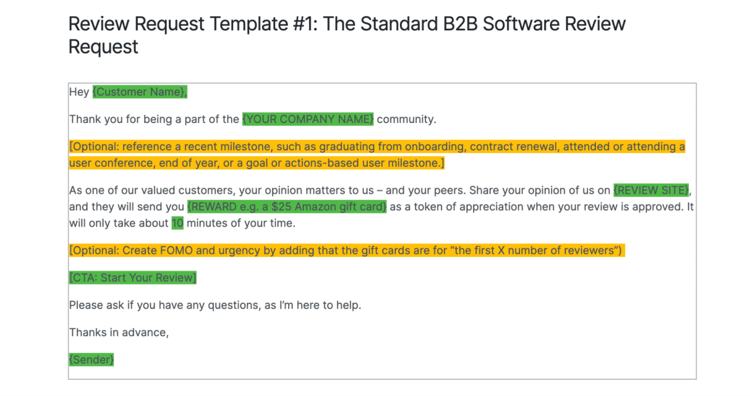 How To Ask Your Customers For Reviews: Top 10 Real-World B2B Principles ...