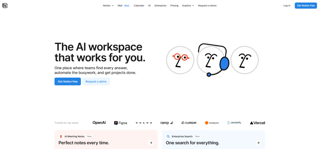 notion screenshot