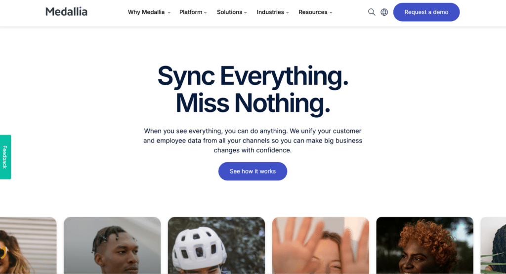 medallia screenshot