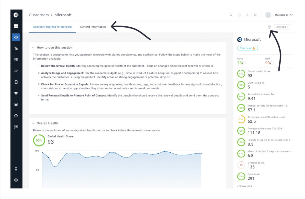 dynamic customer 360 dashboards