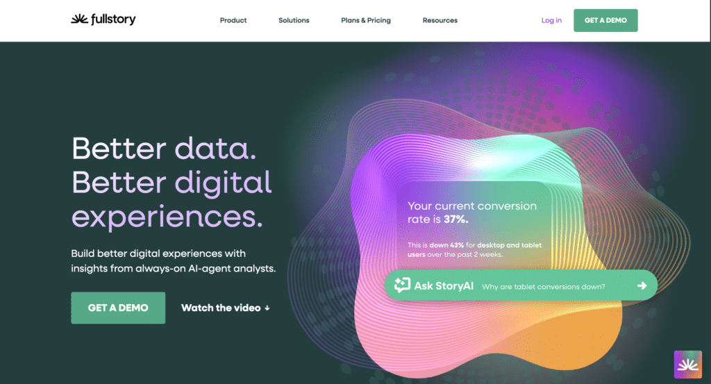 Fullstory Screenshot