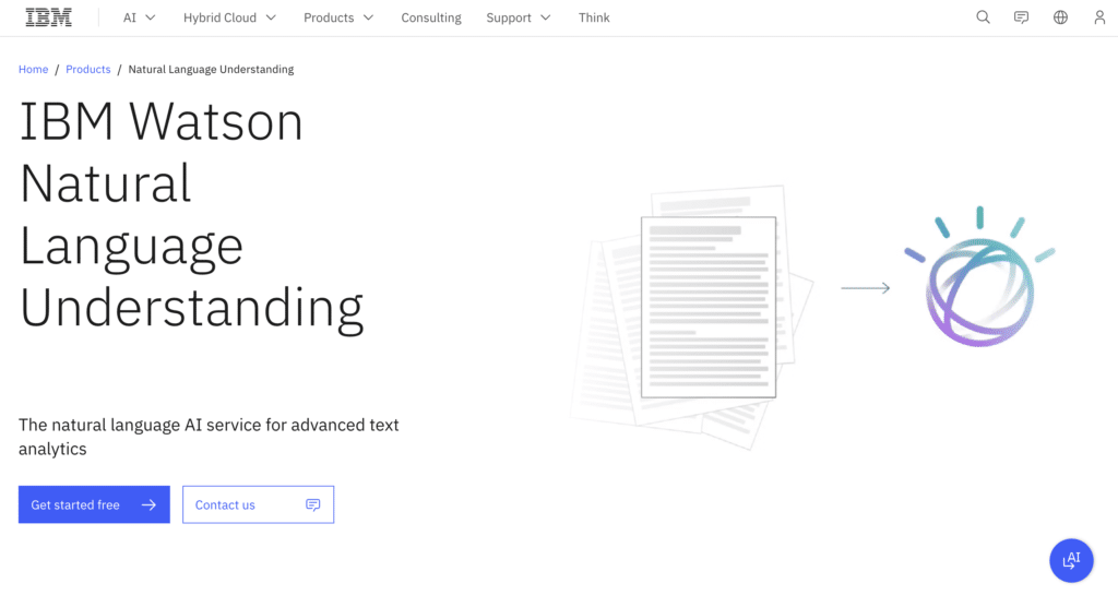 IBM Watson Natural Language Understanding