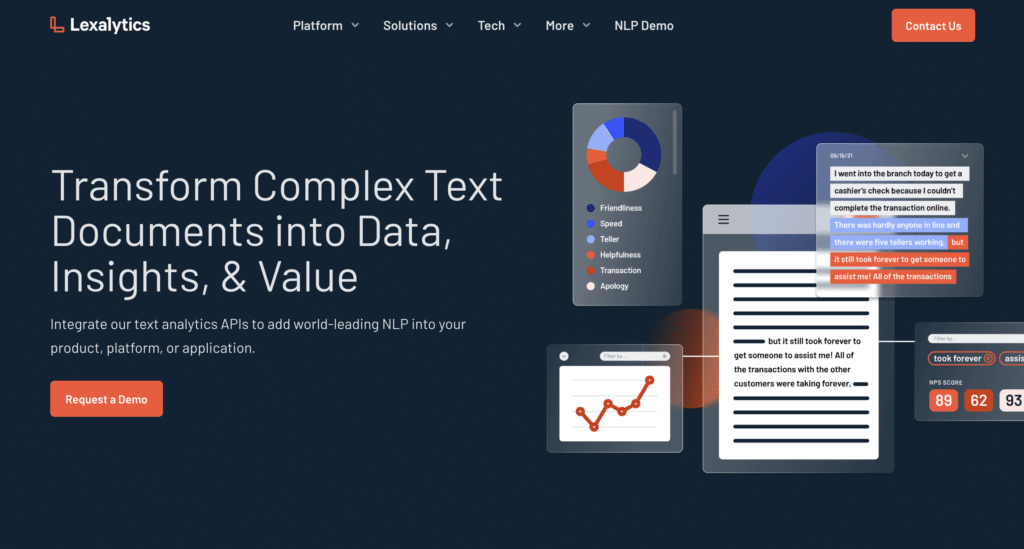 Lexalytics screenshot