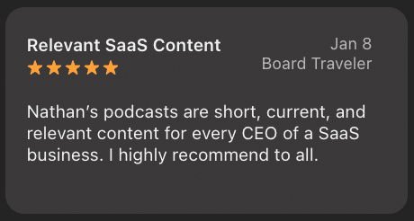 SaaS Interviews review