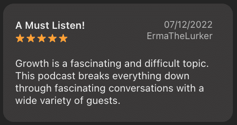 the scale up show review