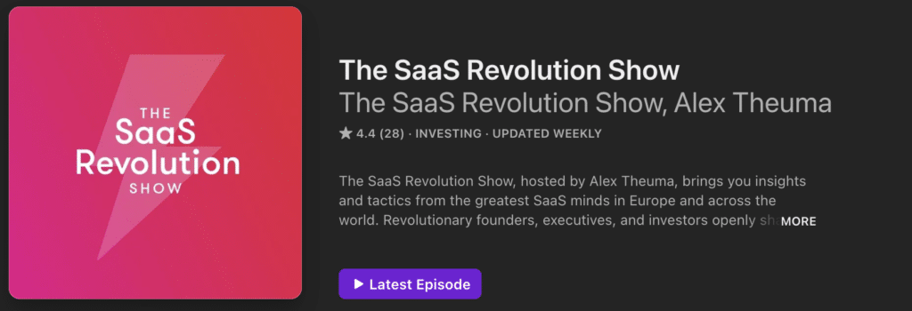 the saas revolution
