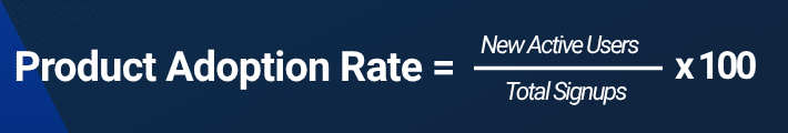 Product Adoption Rate Formula