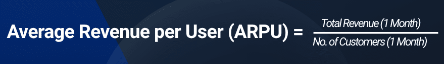 ARPU Formula (Average Revenue per User)
