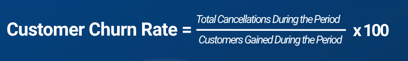 Customer Churn Rate Formula