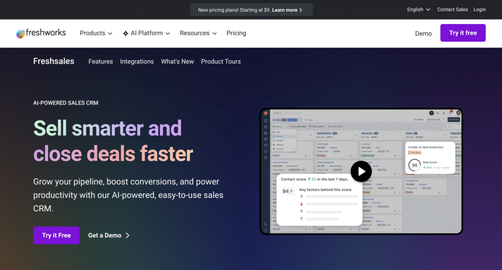 freshworks screenshot
