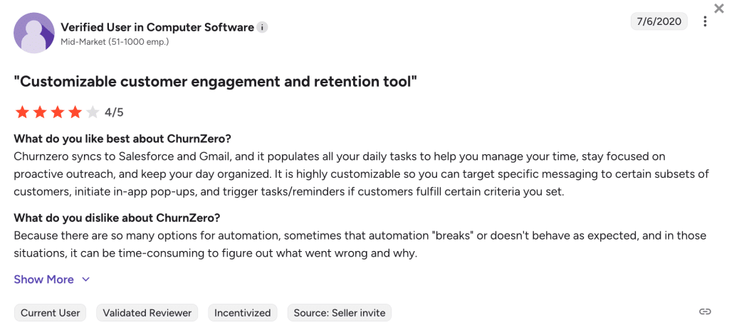 Churnzero review 1