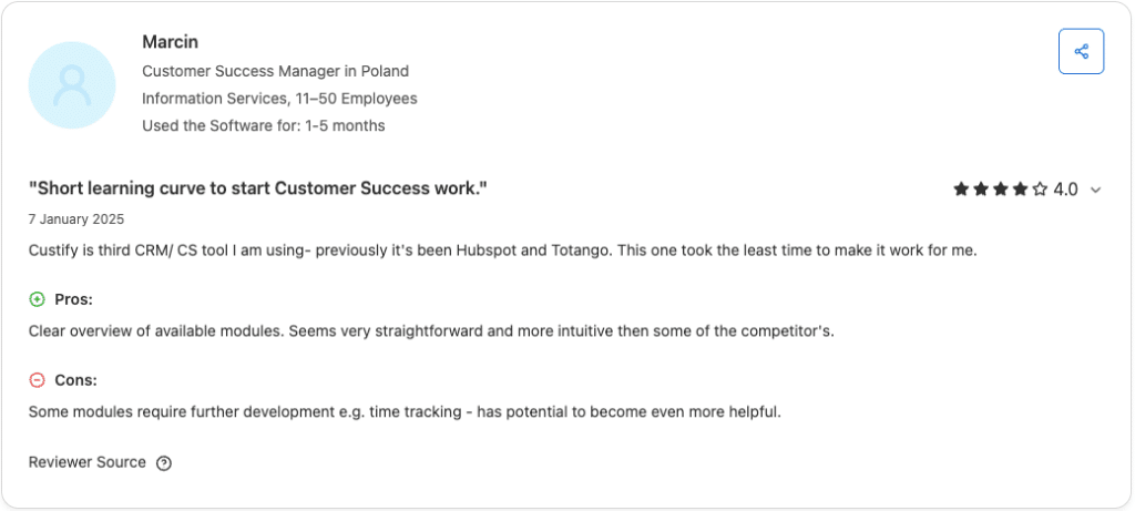 custify vs totango review