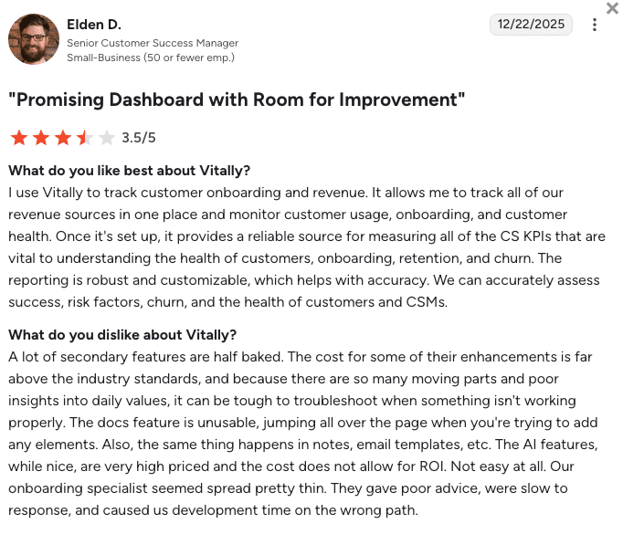 elden d vitally review
