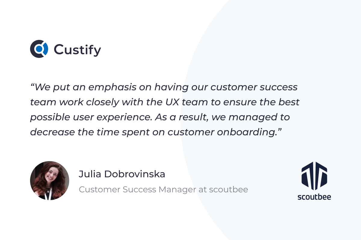 Julia Dobrovinska - Customer uccess Manager - scoutbee