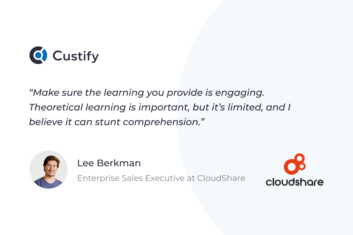 Lee Berkman - Enterprise Sales Executive - CloudShare