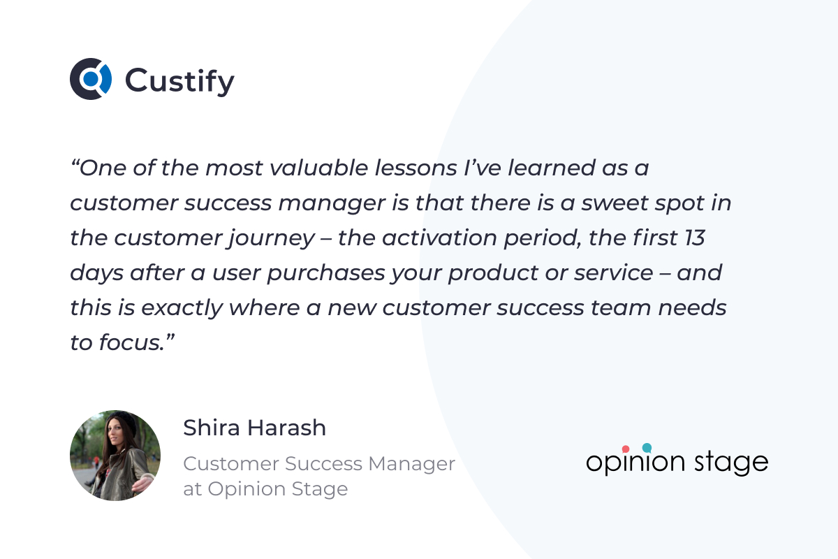 Shira Harash - Customer Success Manager - Opinion Stage
