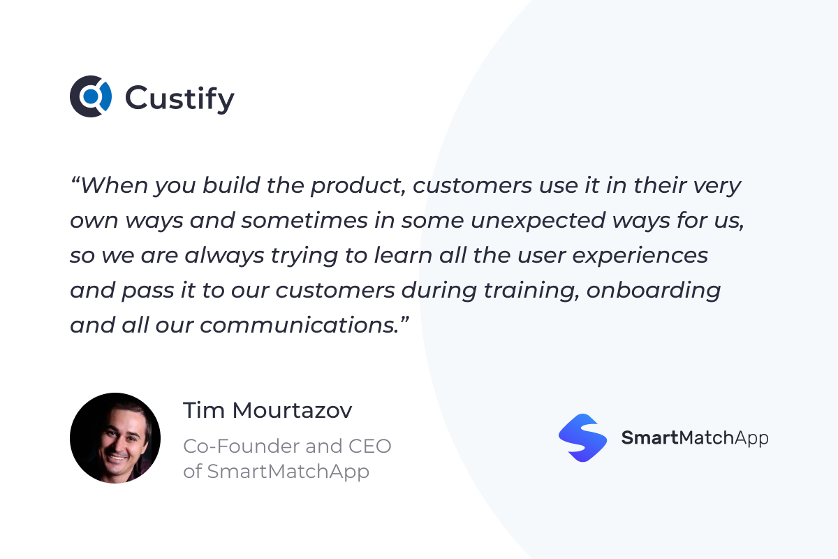 Tim Mourtazov - Co-Founder and CEO - SmartMatchApp