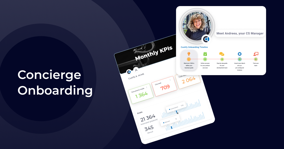 Custify Concierge Onboarding | Seamless Setup in 4 Weeks