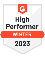 G2 - High Performer Summer 2023